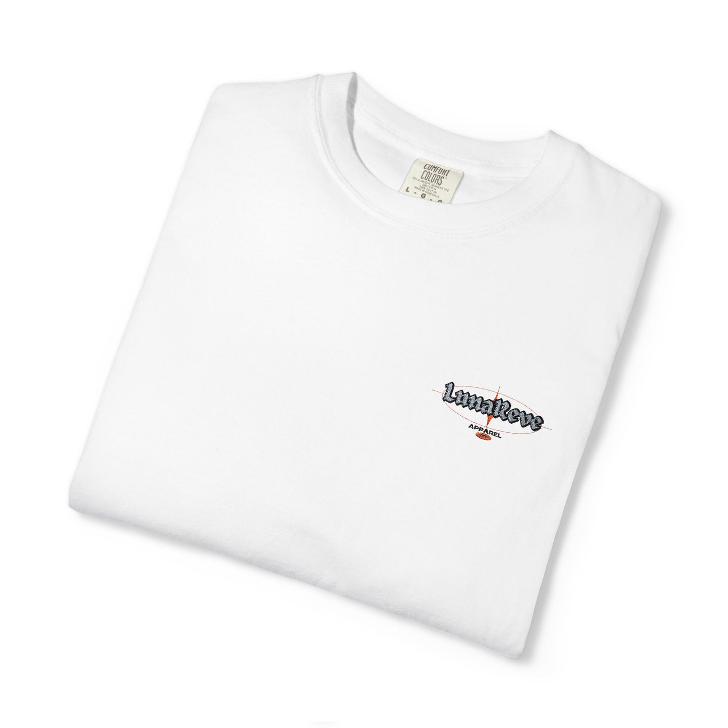 LunaReve Orange Star T-Shirt (Embroidered)
